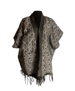 Coolstyle Handwoven Guinea Gilet black all over - Unisex