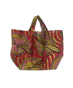 Shopper Coop inside golden redish flower