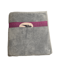 Frotteetuch 70x140 Hellblau oiseaux