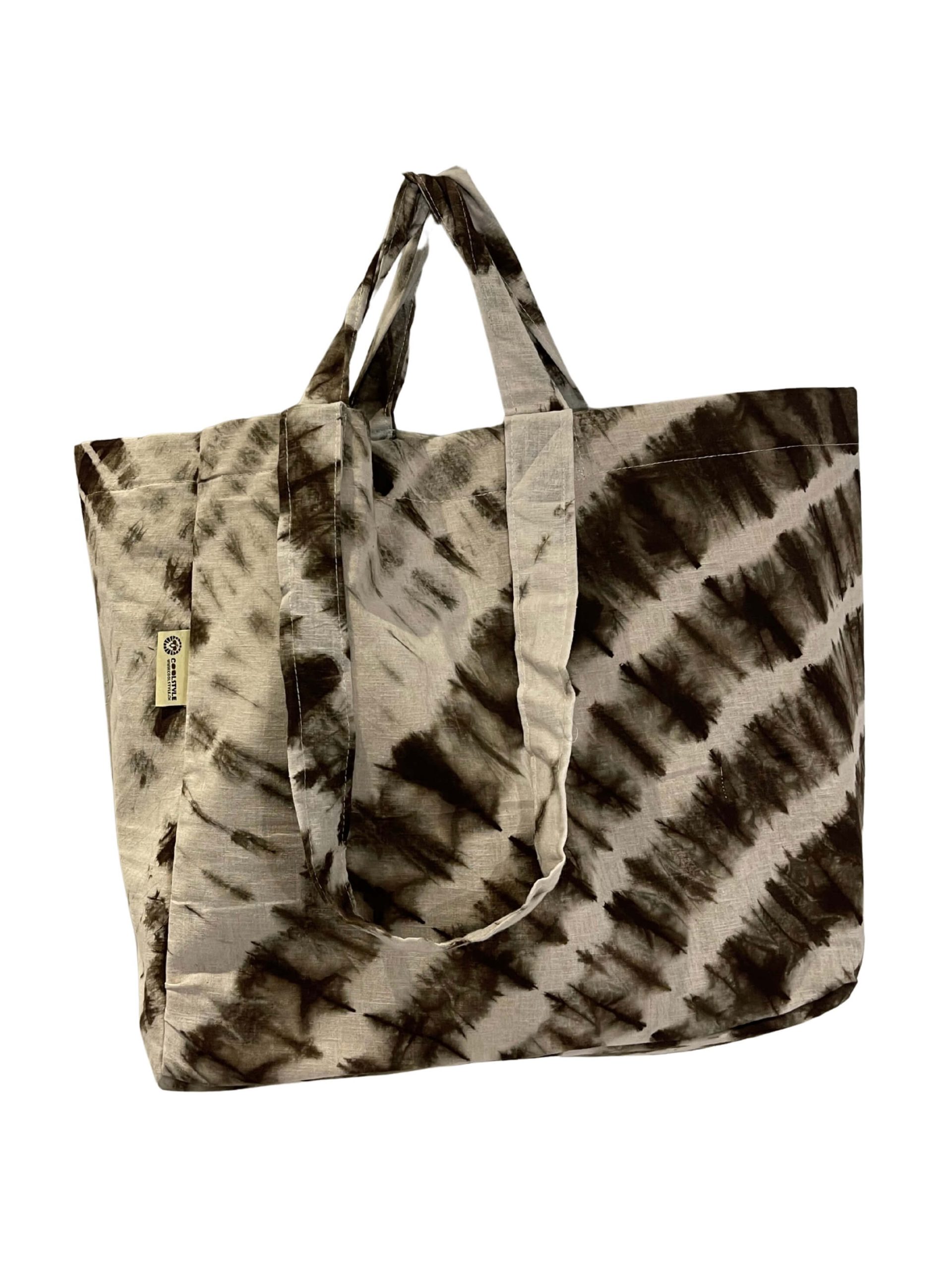 Shopper Coop inside batik brown