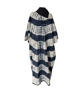 Robe batik bleu fonce onesize