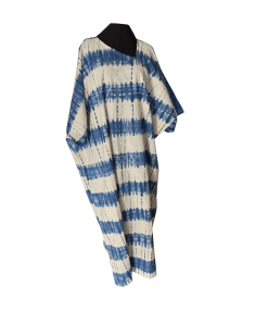 Robe batik bleu Clair onesize
