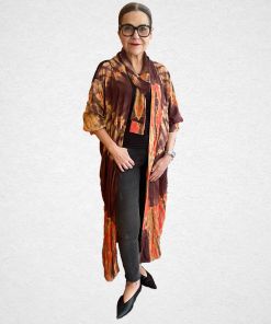 Kimono cotton mauretanie mud