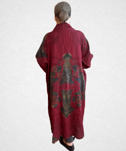 Alternative view of Kimono cotton mauretanie wineyard