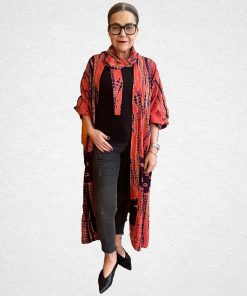 Kimono cotton mauretanie la vie en red