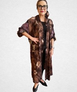 Kimono cotton mauretanie braunish