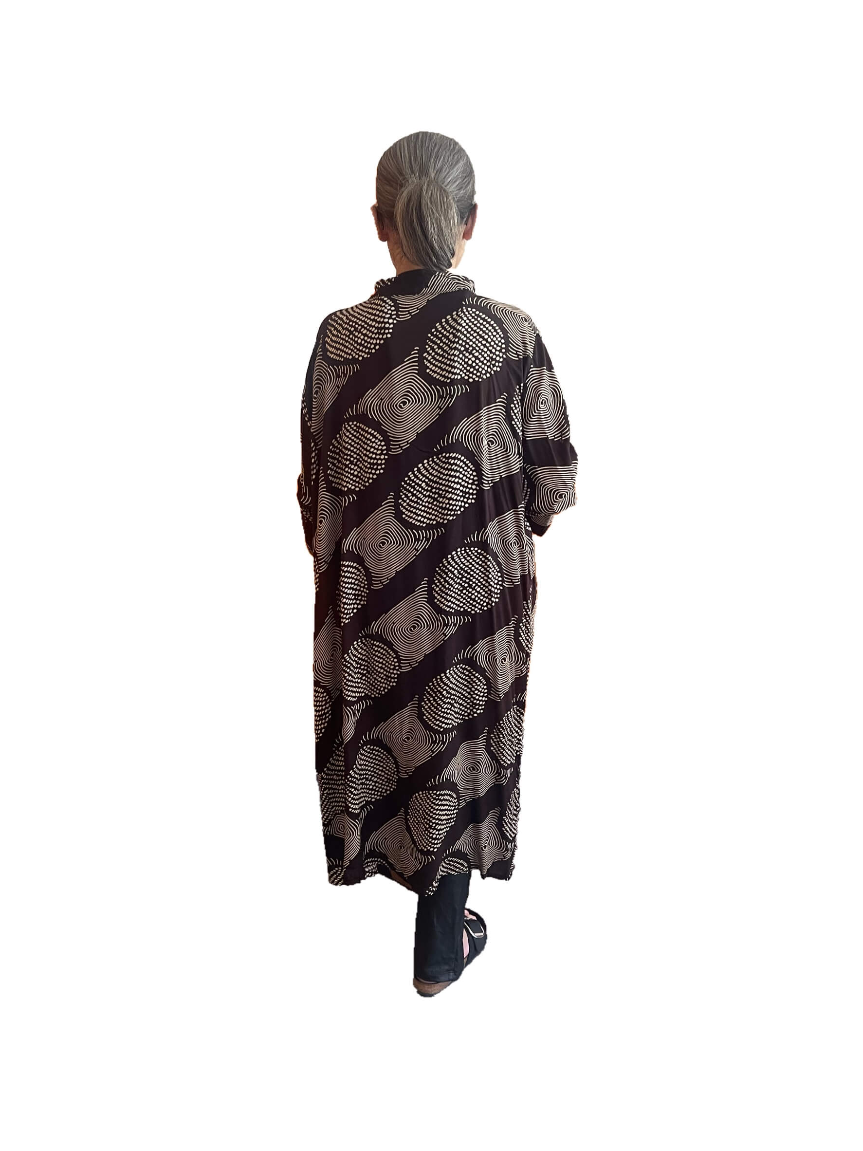 Kimono cotton brownish – Bild 2