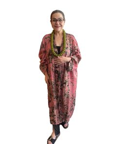 Kimono cotton mauretanie rose olive