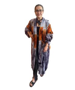Kimono cotton mauretanie cuivre
