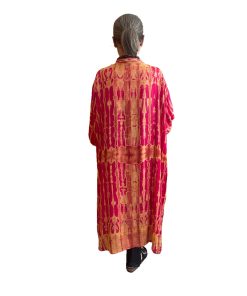 Alternative view of Kimono cotton mauretanie redish