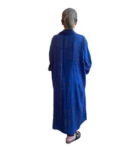 Alternative view of Kimono cotton mauretanie blue wonder