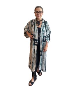 Kimono cotton mauretanie green