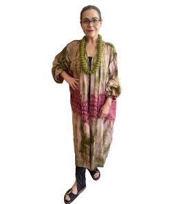Kimono cotton mauretanie brown lightning