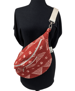 Banana Bag Bogolan rostrot