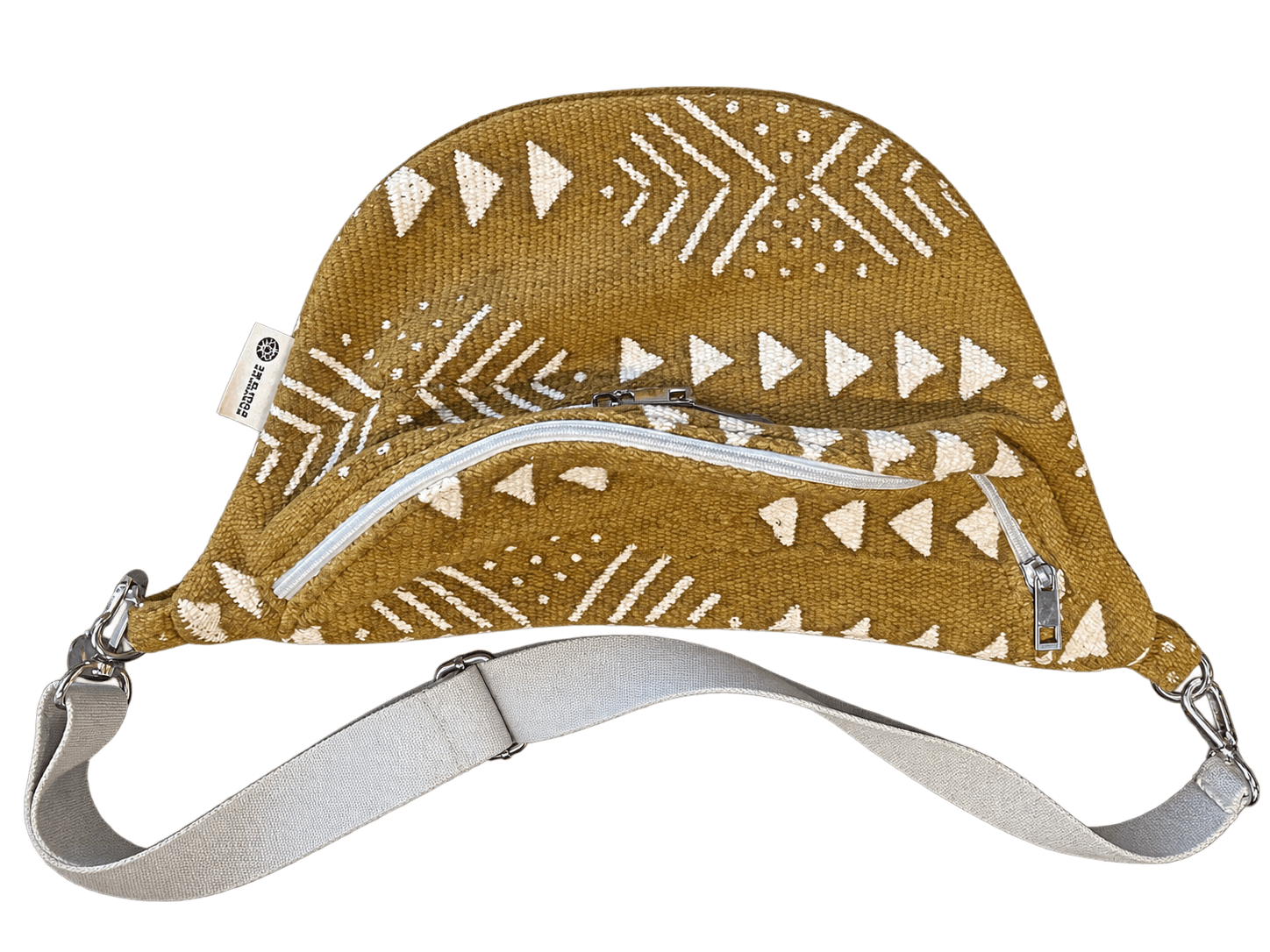 Banana Bag Bogolan moutarde – Bild 2